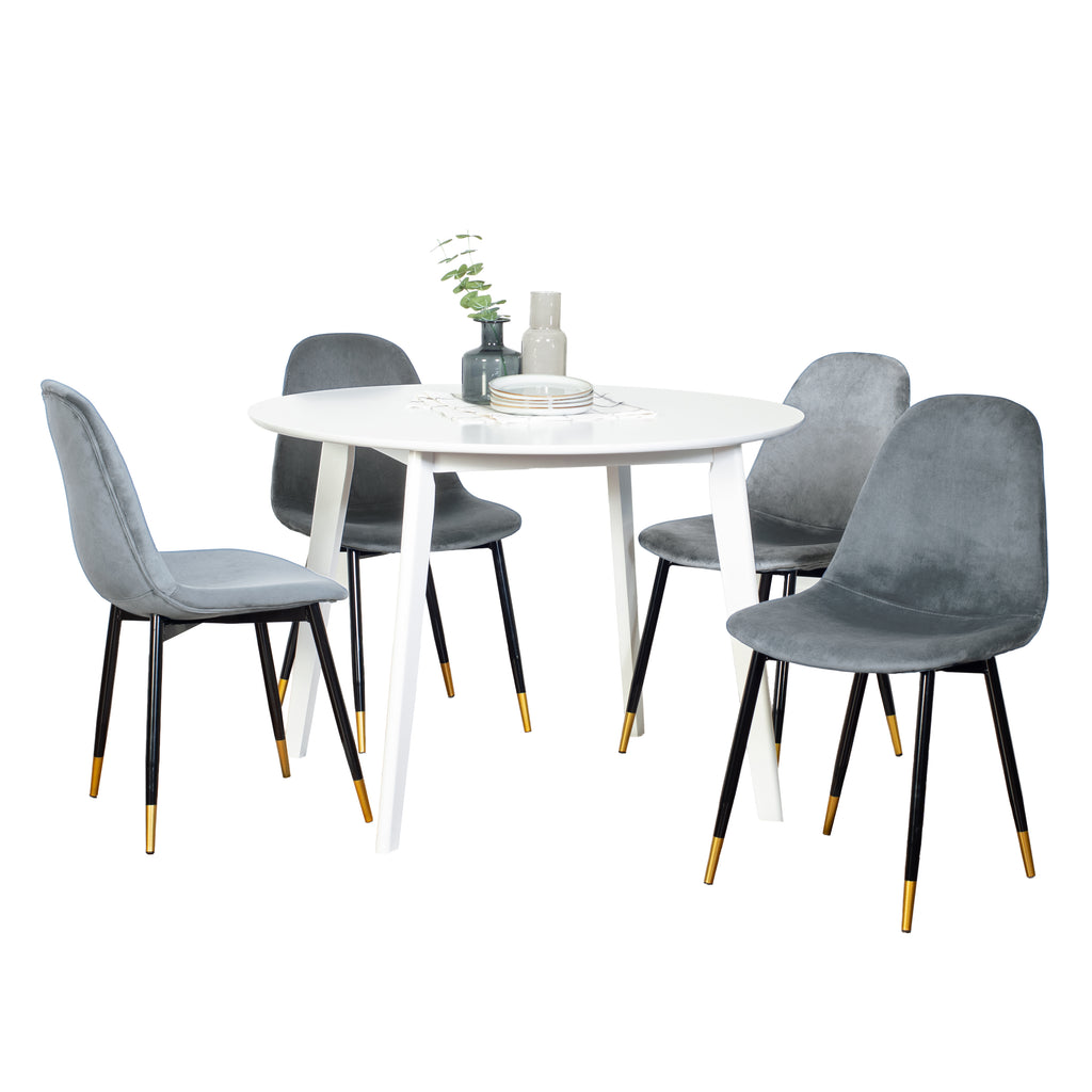 Lassan Contemporary 5-Piece Dining Set
