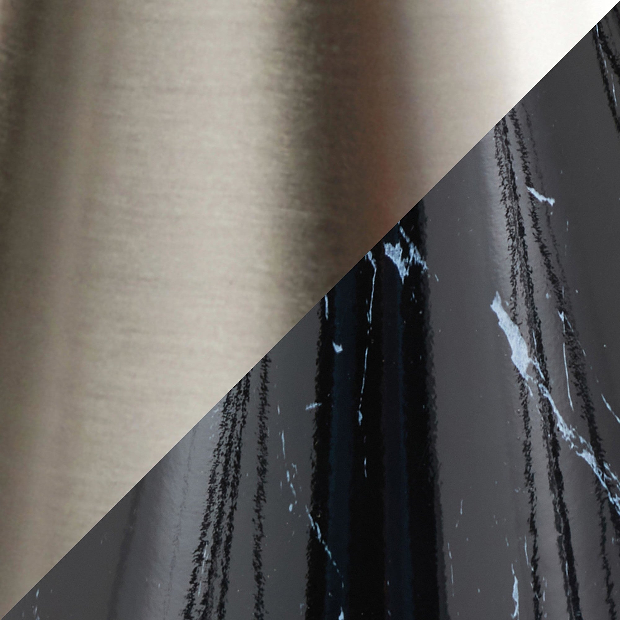 65" Contemporary Metal Floor Lamp in Plated Nickel