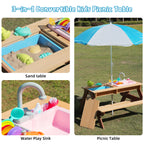 Wooden Kids Picnic Table
