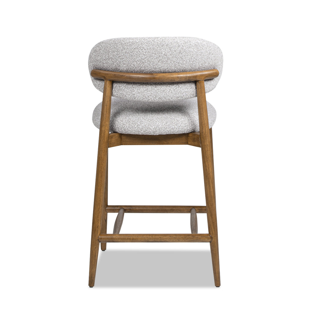 Locke 26.5" Modern Upholstered Counter Stool