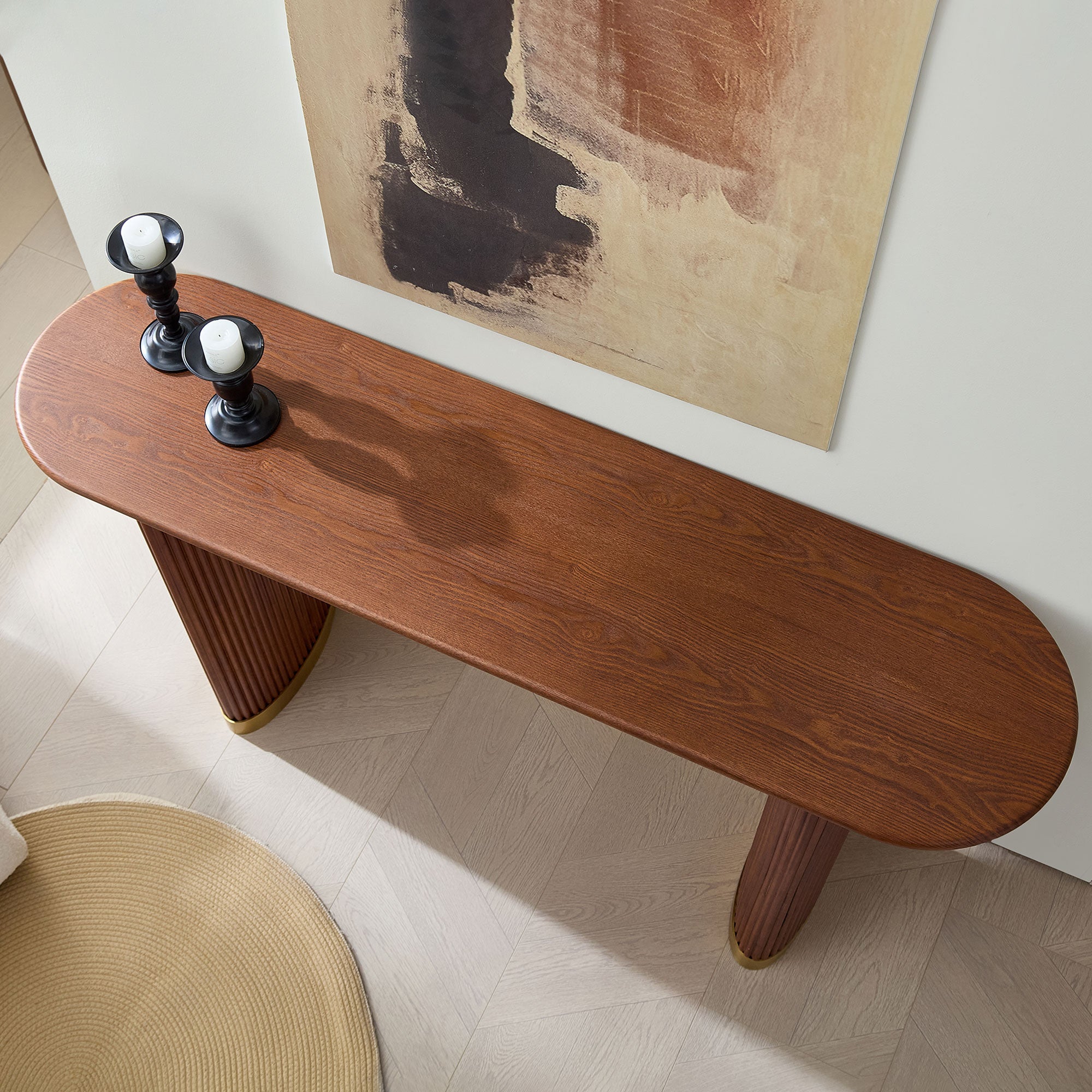 Length 59.1 Inch Entryway Table for Living Room