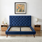 Dillon Mid-Century Modern Platform Bed