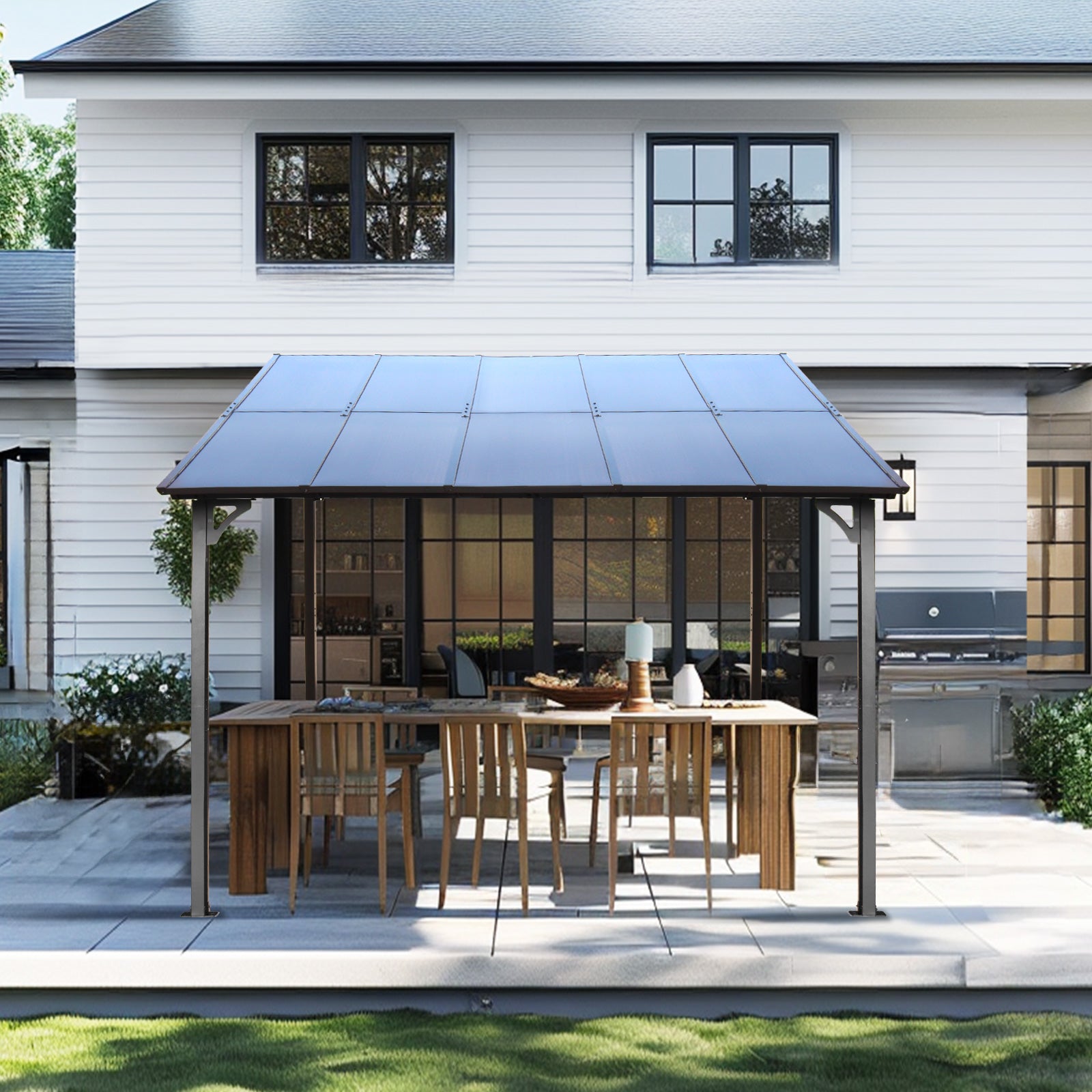 10' x 10' Outdoor Pergola Gazebo