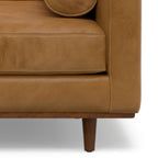 Morrison 42" Wide Mid-Century Modern Arm Chair in Sienna