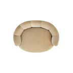 Clara 34.5" Scalloped Pet Sofa Bed - Medium - Fawn