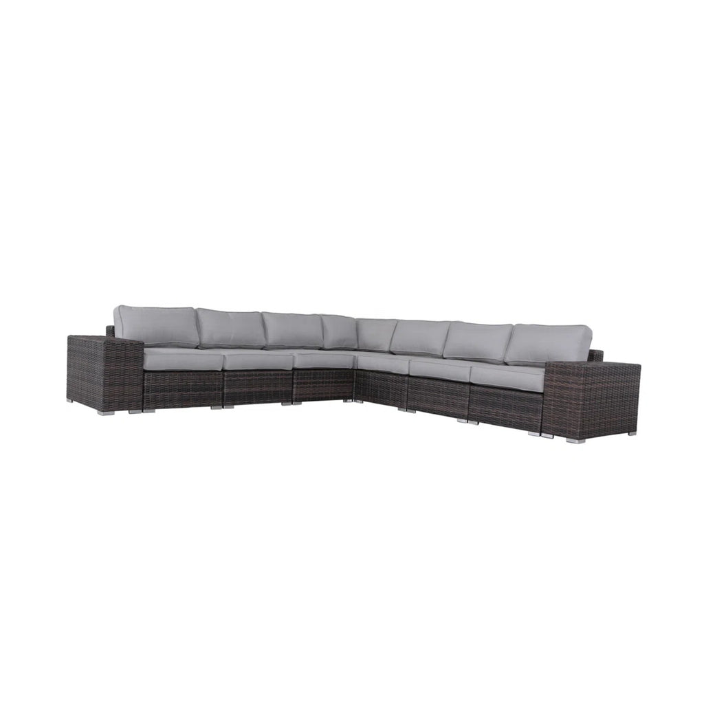 Complete Outdoor Lounge Set with Cushions – No Assembly Required