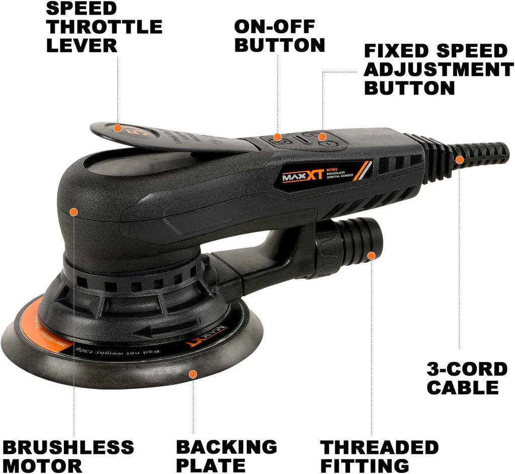 Electric 5mm Random Orbital Sander