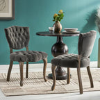 KD Tufted Chair Set of 2