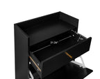 Rattan Allen 2 Door 1 Drawer Cabinet - Shoe Rack