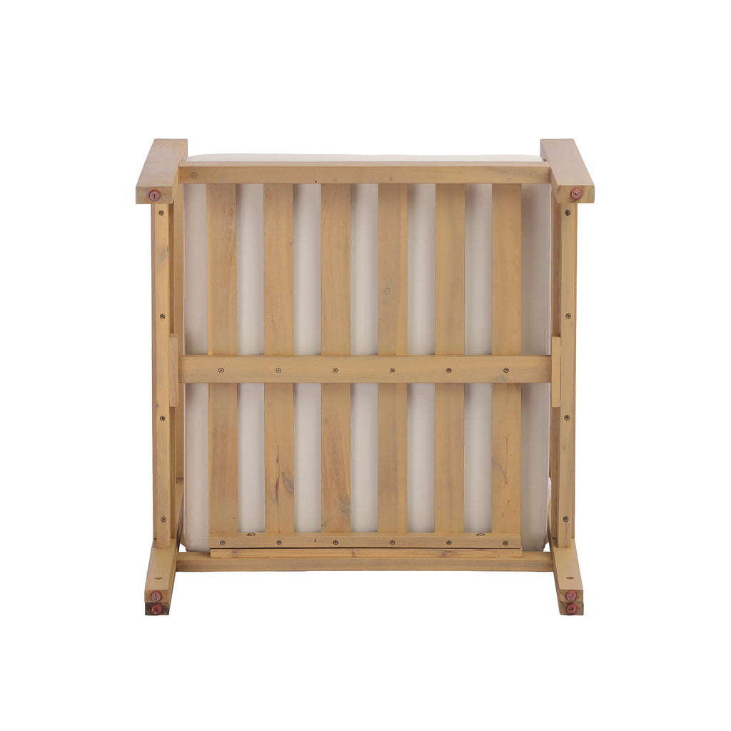 Acacia Wood Patio Furniture Club Chair