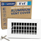 AC Register Vent Cover 8X4 Inch - Box of 16