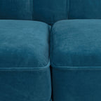 Jack 84" Modern Tuxedo Tufted Sofa, Satin