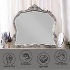Ariadne Antique Platinum Finish Mirror