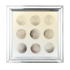 Ares Crystal Mirror Framed Wall Art