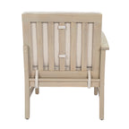 Perla Left Armchair in Acacia Wood