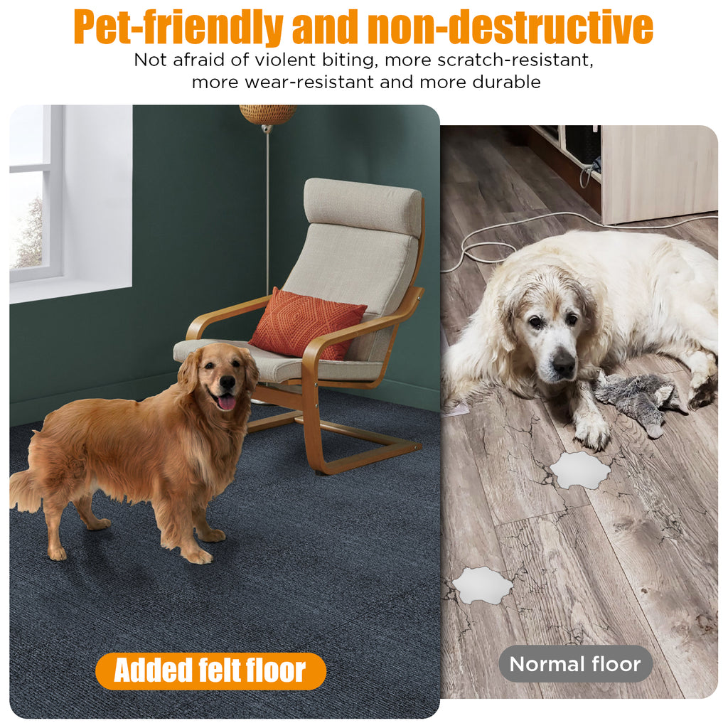 Carpet Floor 12" Patio Deck Tiles