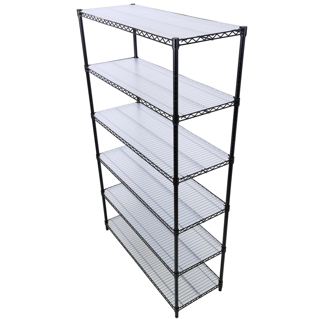 6 Tier 6000lbs Capacity NSF Metal Shelf Wire Shelving Unit
