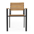 Laris Wood and Metal Chair