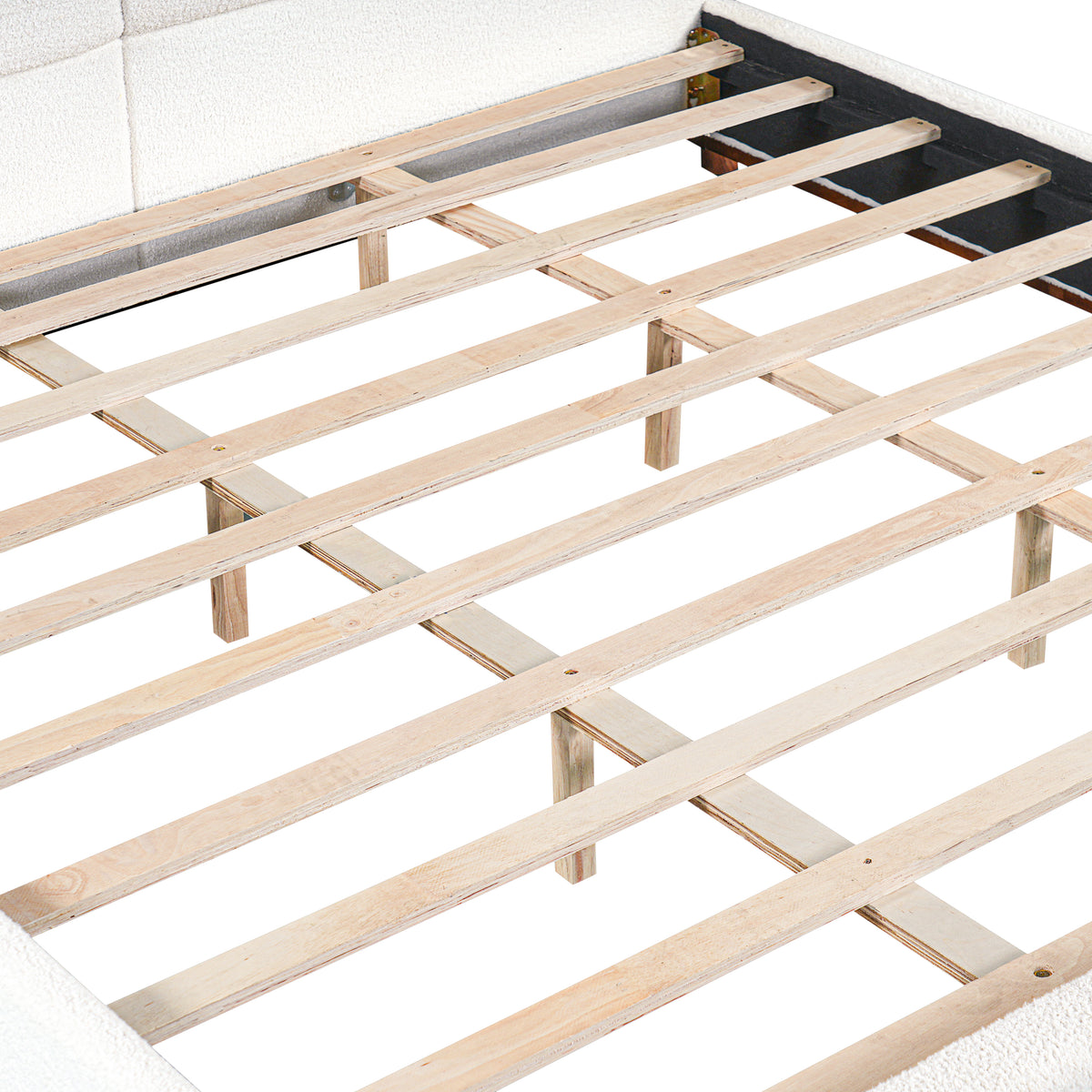 King Size Upholstered Bed Frame