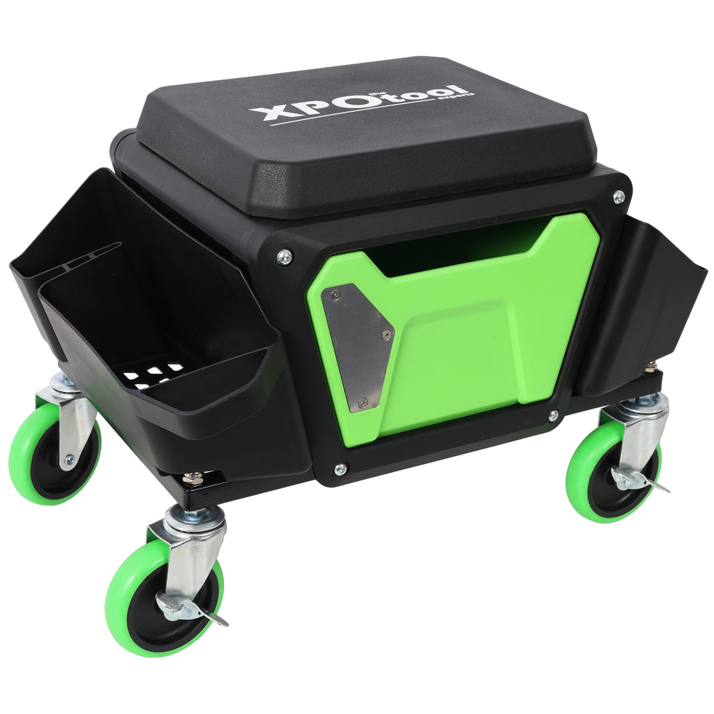 Heavy Duty Mechanic Stool with 330lbs Load Capability