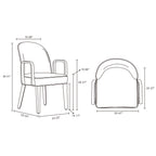 Hillman Wood Upholstered Armchair