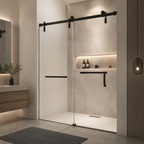 Frameless Single Sliding Shower Door - 60" x 76"