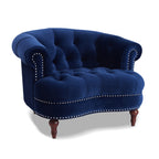La Rosa Victorian Tufted Upholstered Accent Chair