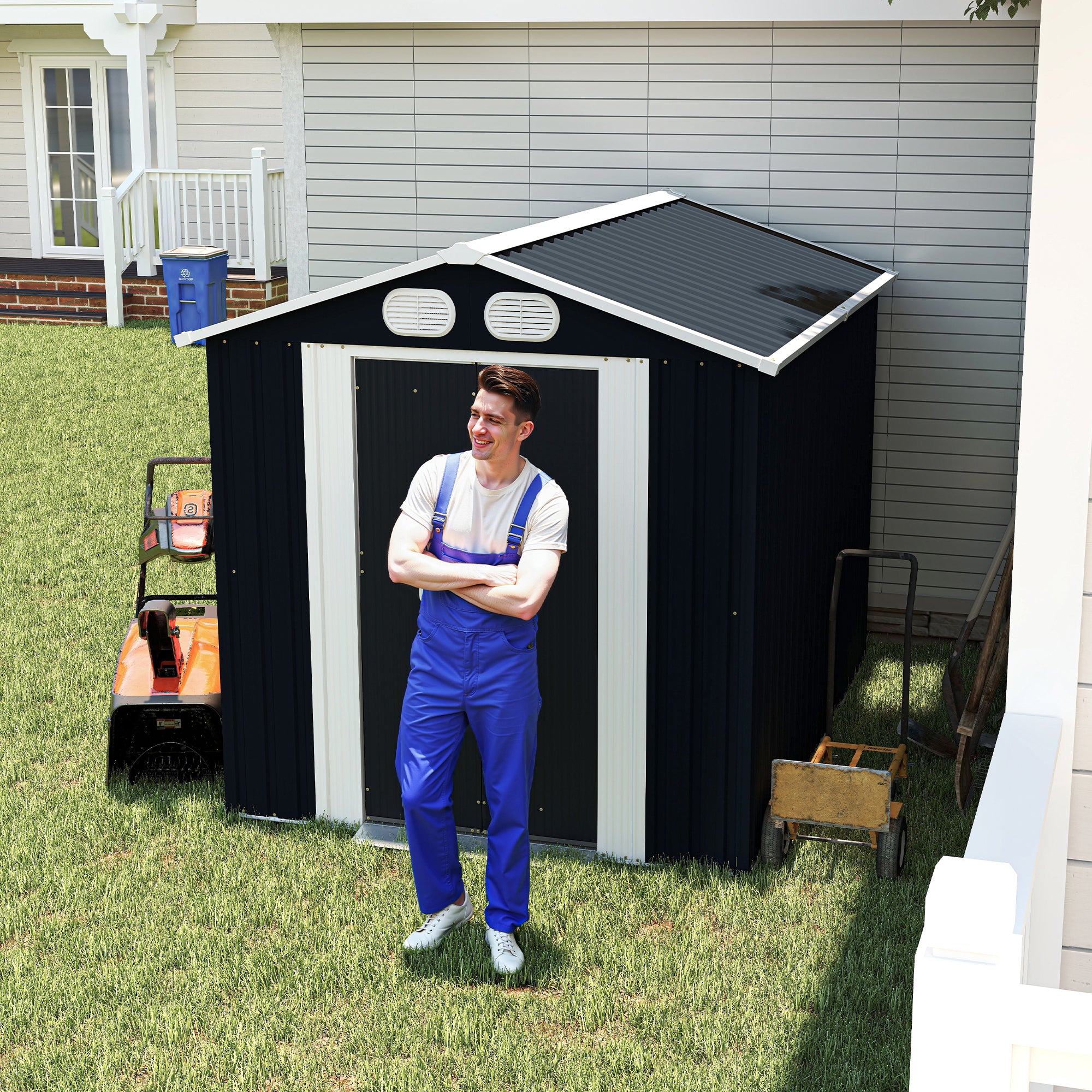 Campcraft 8x6 FT Outdoor Storage Shed