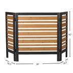 3-Panel Outdoor Air Conditioner Fence Screen