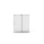 Frameless Sliding Shower Door with Tempered Glass Enclosure