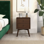 Mid-Century Modern Caroline Night Stand 2-Drawer