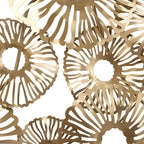 24-Inch Gold Coral-Inspired Wall Décor