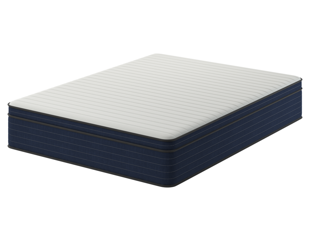 12 Inch Full Size Medium Firm Euro Top Hybrid Mattress
