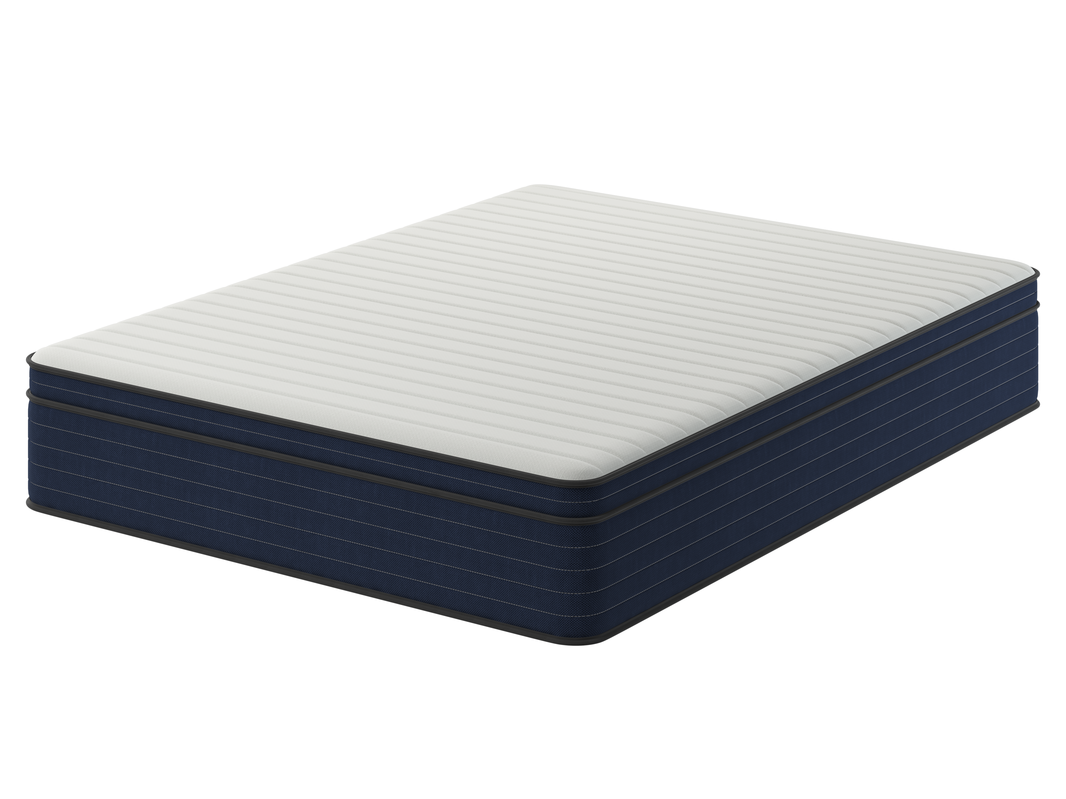 12 Inch Full Size Medium Firm Euro Top Hybrid Mattress