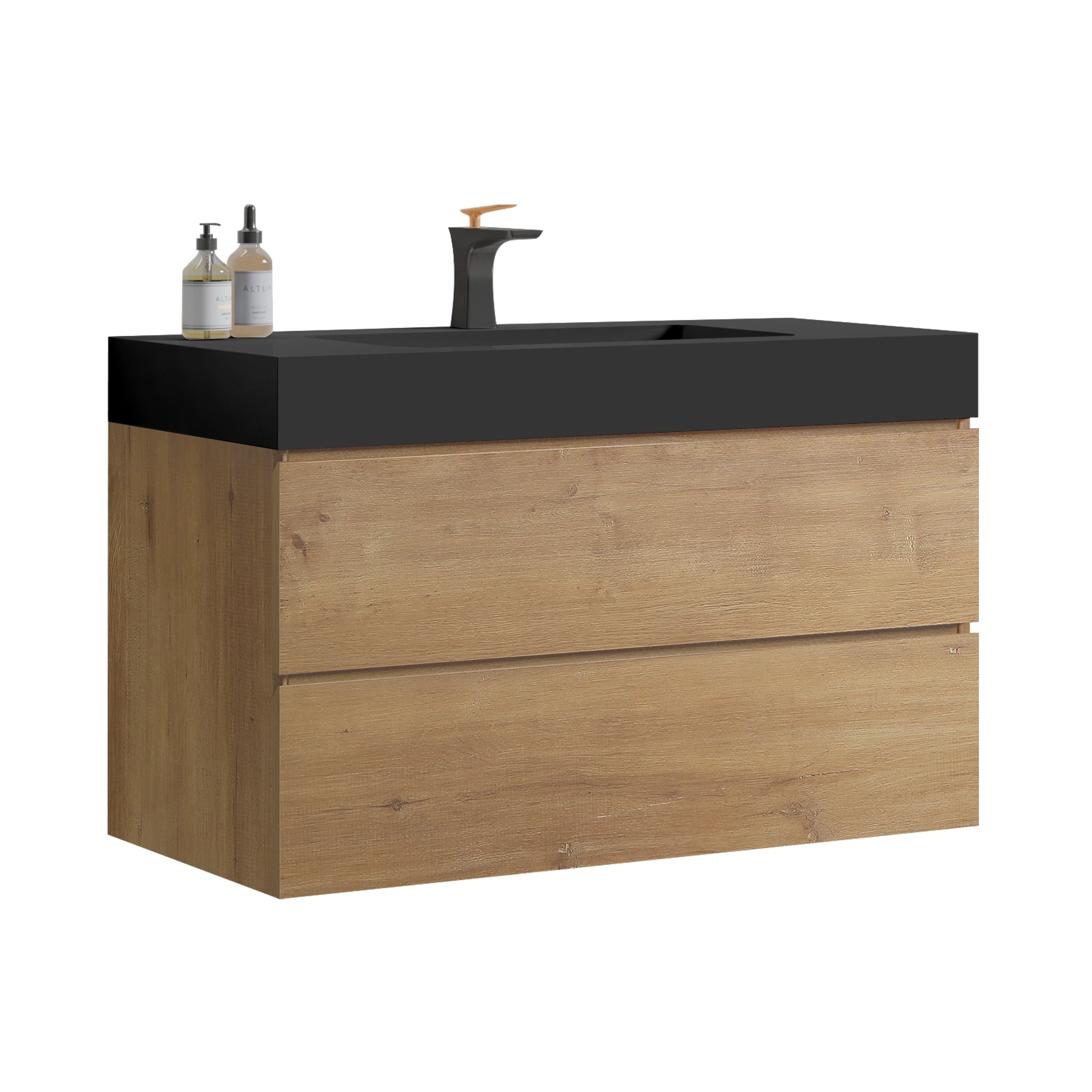 Alice 36" Single Wall Mounted Bathroom Vanity