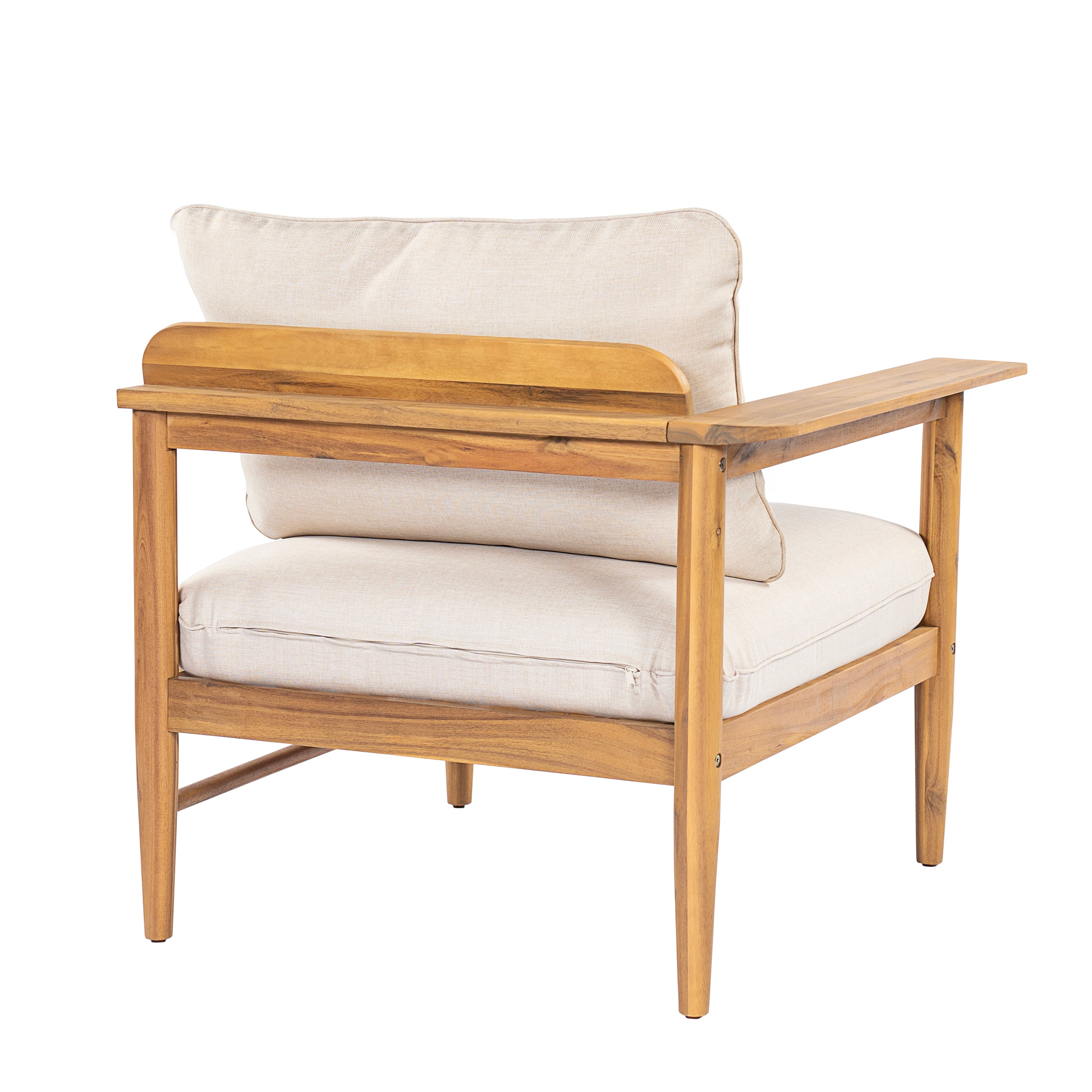 Terassi Outdoor Acacia Wood 4 Seater Sofa