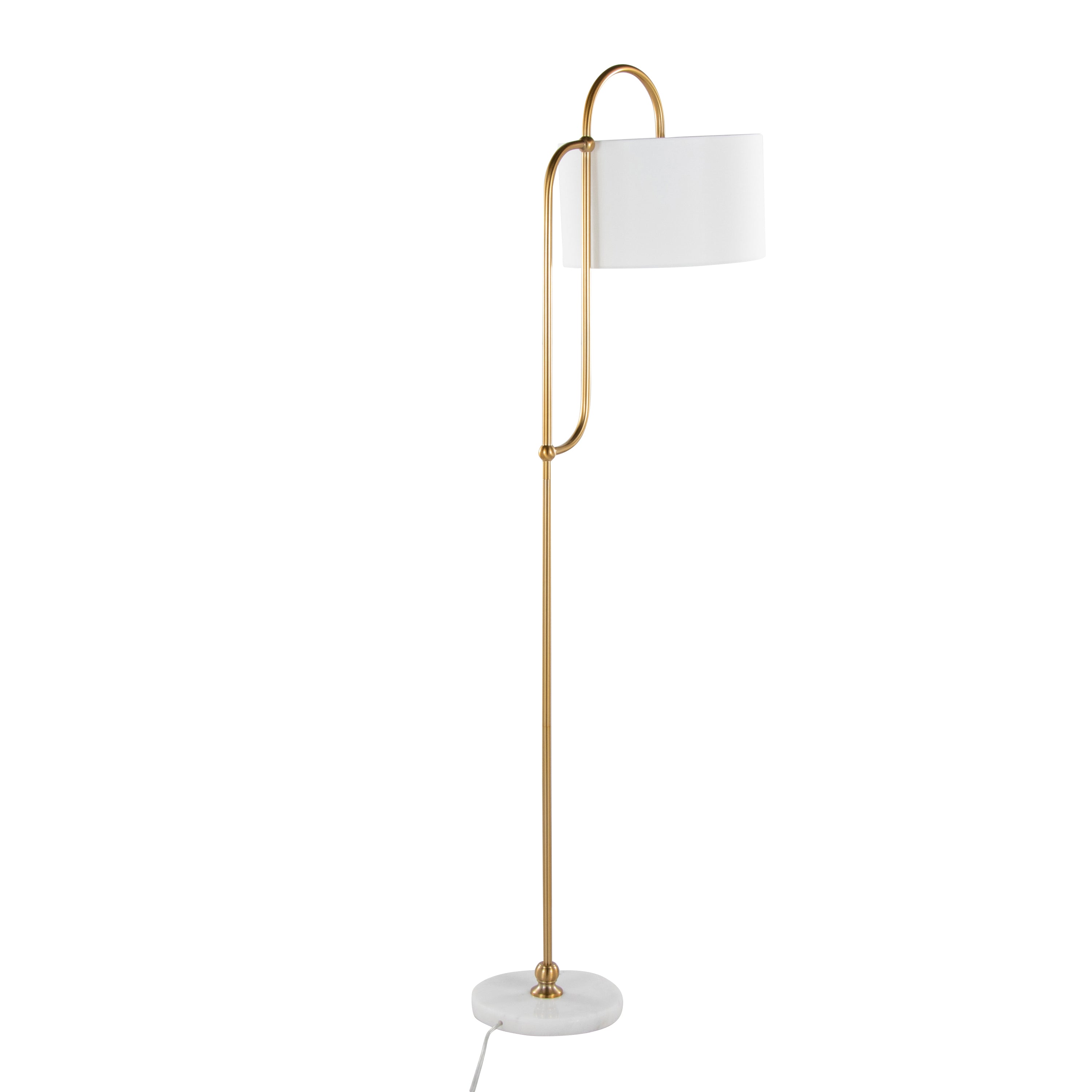 Leslie 63" Metal Floor Lamp