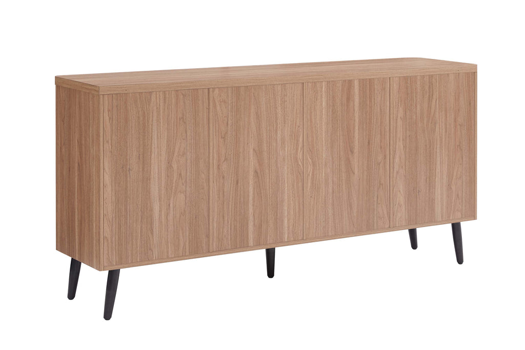 Jodie 65" Fluted Sideboard in Maple
