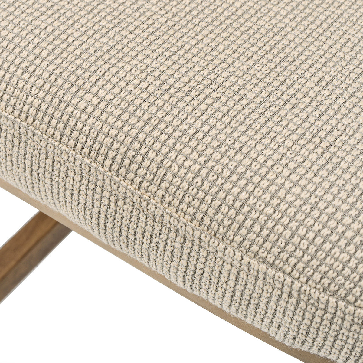 Bahama 26-Inch Cane Rattan High-Back Swivel Counter Stool, Beige