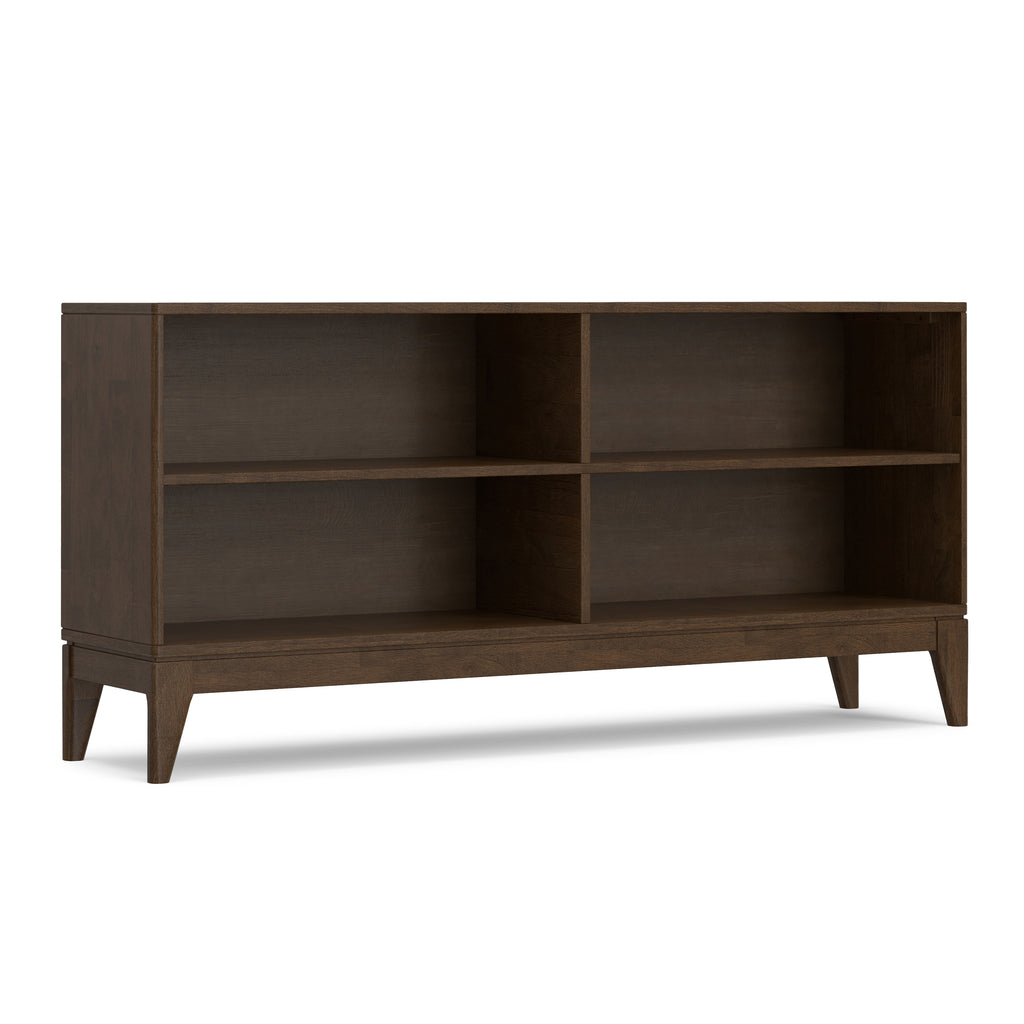 Harper 4-Shelf Low Bookcase