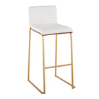30" Contemporary Fixed-Height Barstool