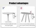 Modern Round Dining Table - 31.5''