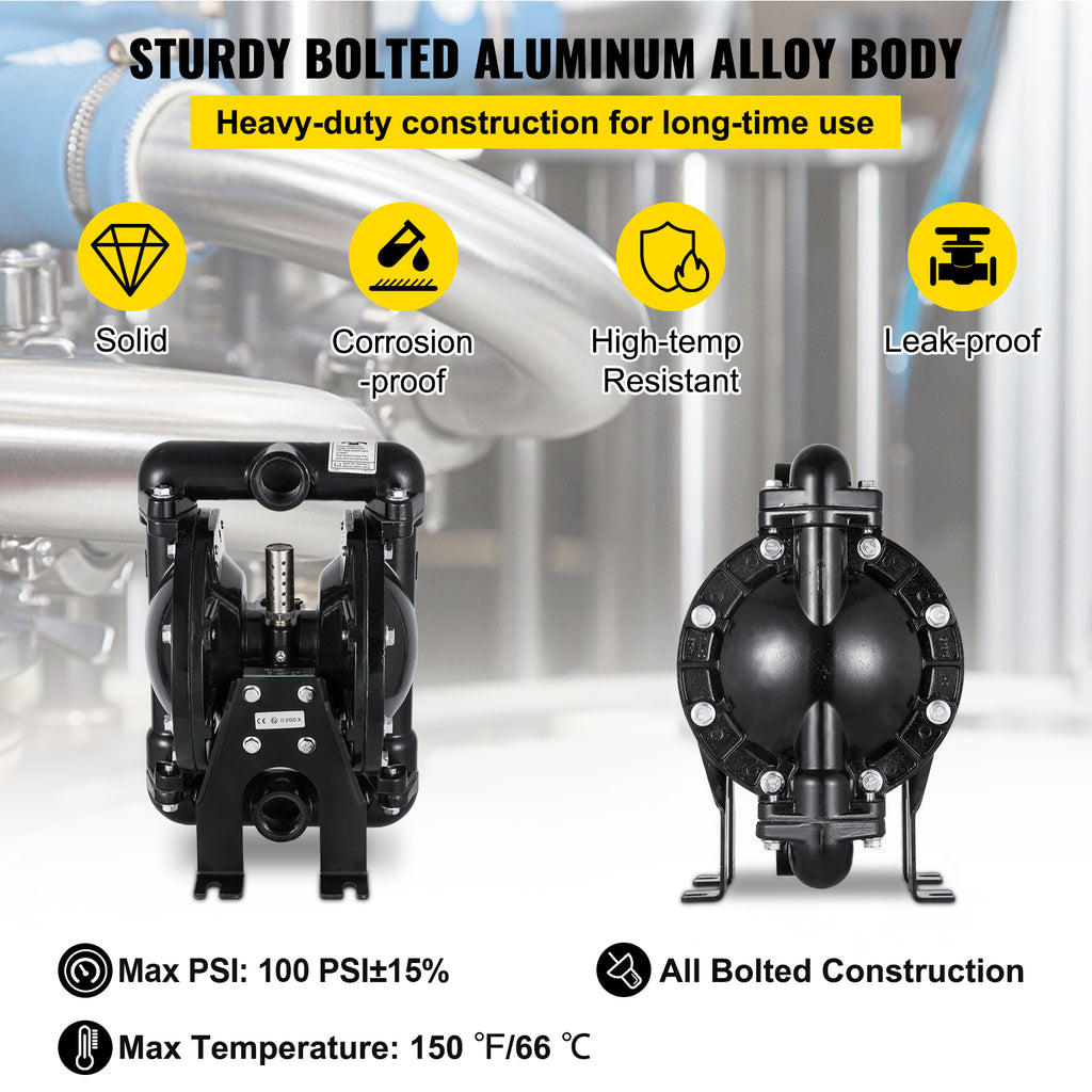 Air-Operated Double Diaphragm Pump