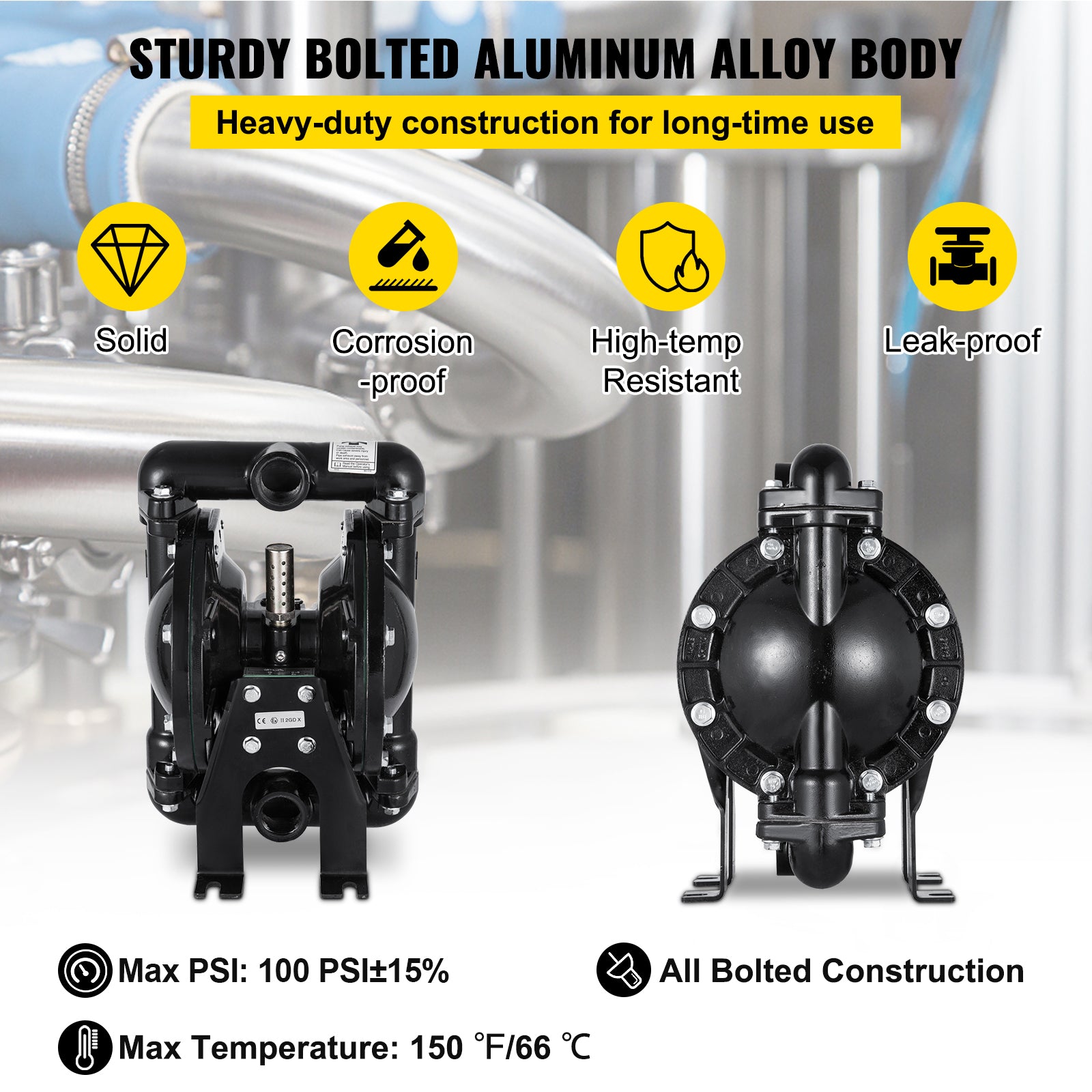 Air-Operated Double Diaphragm Pump
