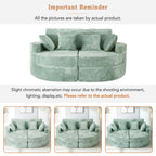 Full-Compressed Chaise Sofa