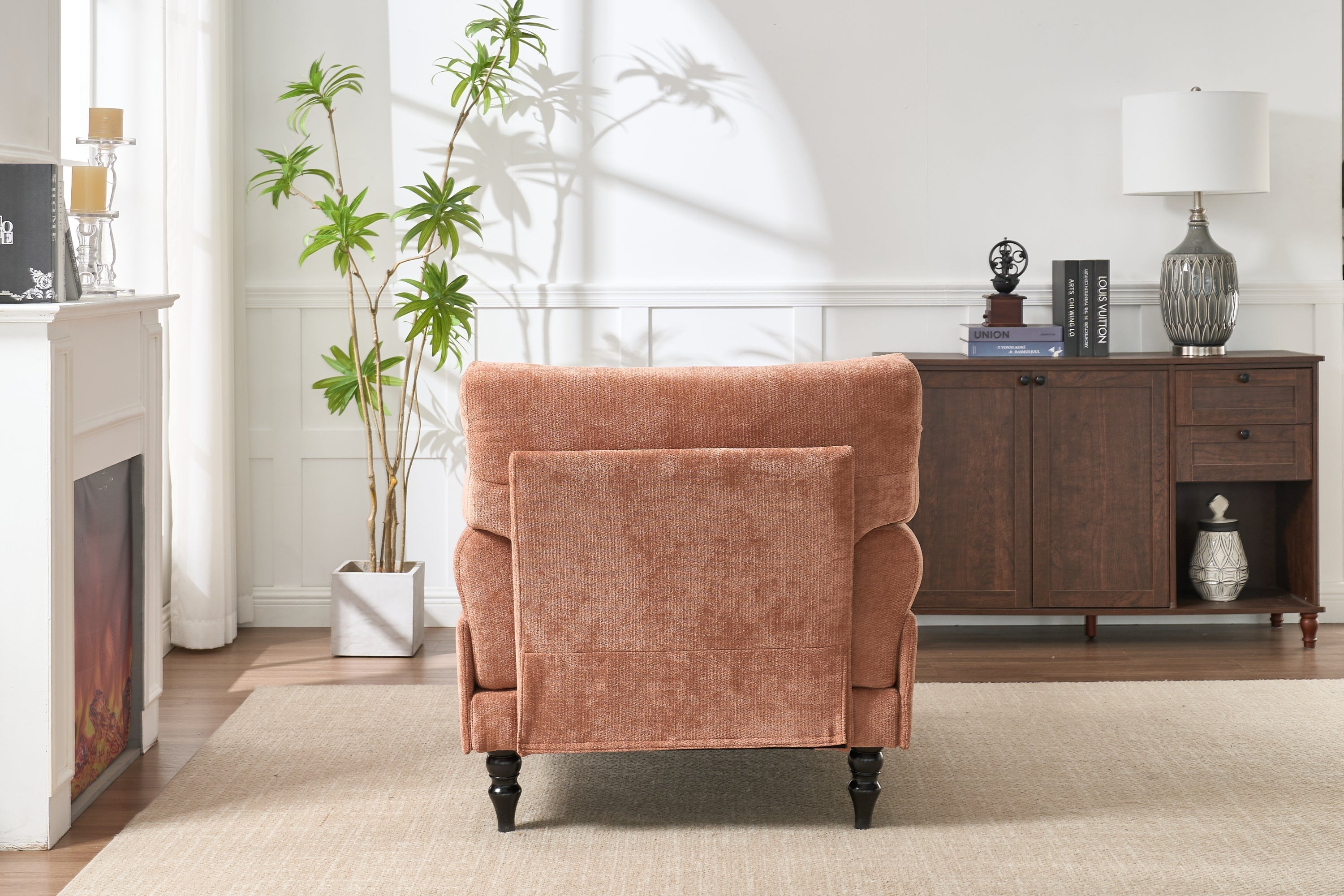 Modern Chaise Lounge Upholstered Indoor Recliner Sofa