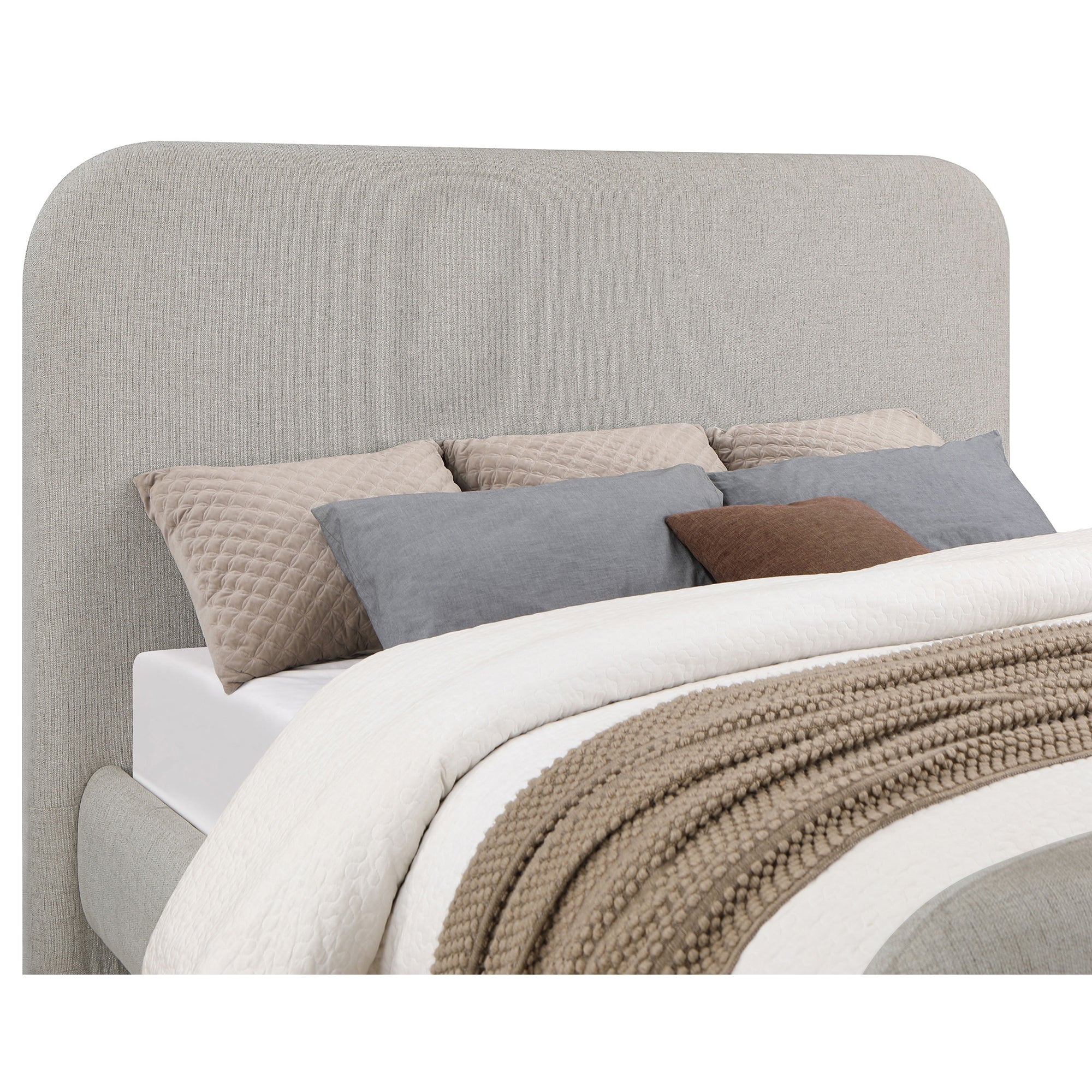 Kendra Upholstered Eastern King Bed