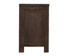 Brown 2-Drawer Nightstand