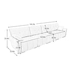 Modern 4-Seater Sofa