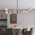 28" Modern Crystal Chandeliers with 9 Lights